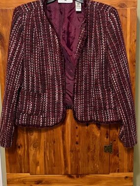 First Issue A Liz Claiborne Company Woven Blazer